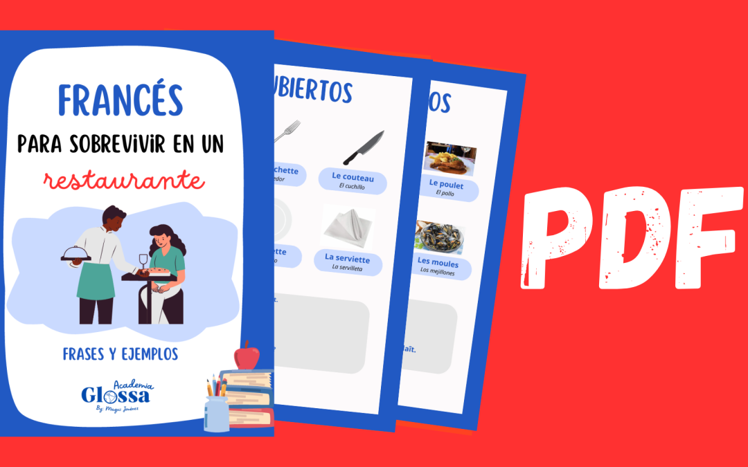 E-Book Francés para sobrevivir en un restaurante